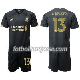 Liverpool Matchtröjor A.Becker 13 Målvakt Barn Hemma Fotbollströja 2019-2020